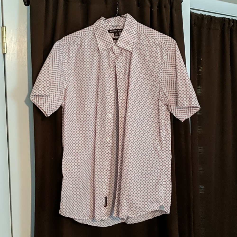 Men's short sleeve button down shirt